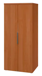 SIST 5 - 82 šatní skříň, 2-dveřová, tyč, 1820x800x600, olše jantar